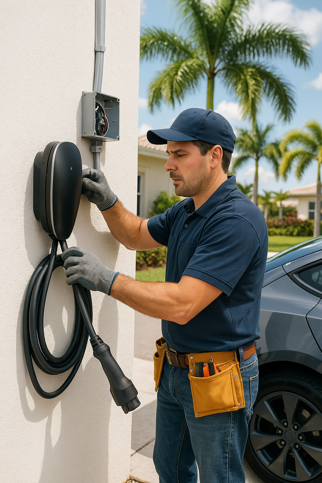 Tesla Wall Connector - Level 2 EV Charging Station